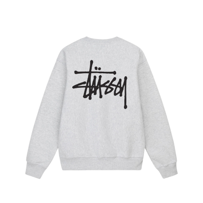 Stüthtssy Basic Crew Ash Heather