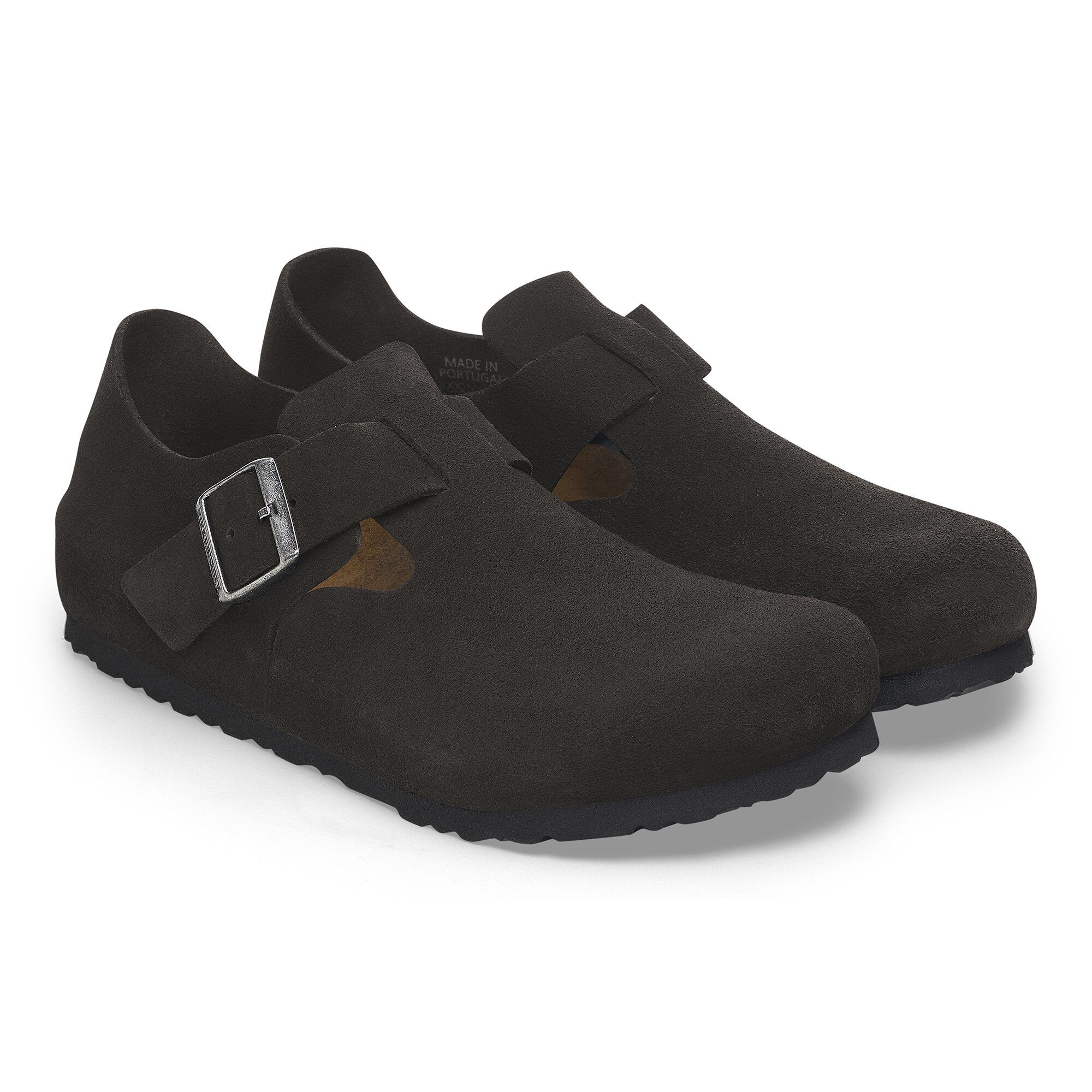 Men's  Birkethtnstock - London - Black Suede Leather