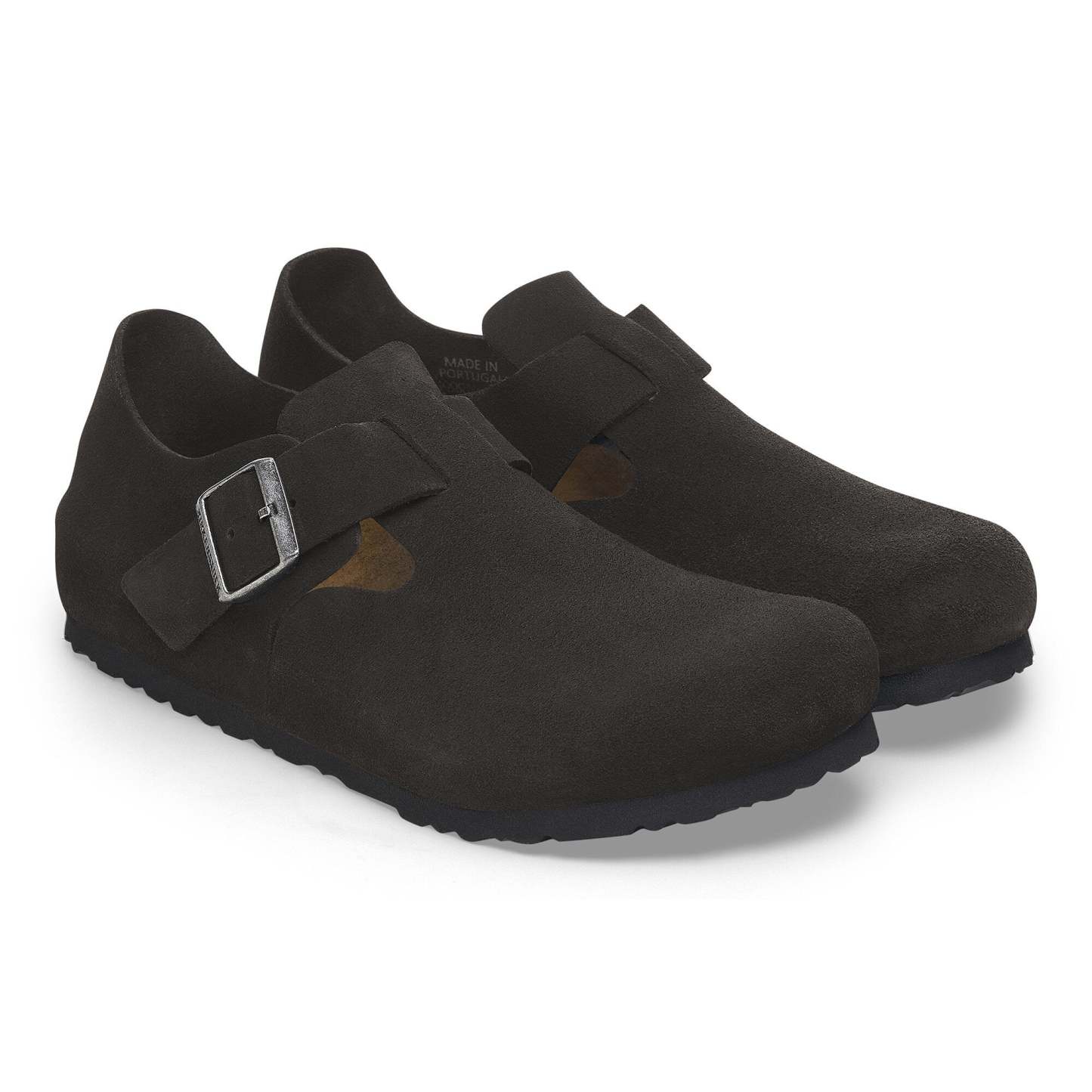 Men's  Birkethtnstock - London - Black Suede Leather