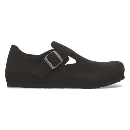 Men's  Birkethtnstock - London - Black Suede Leather