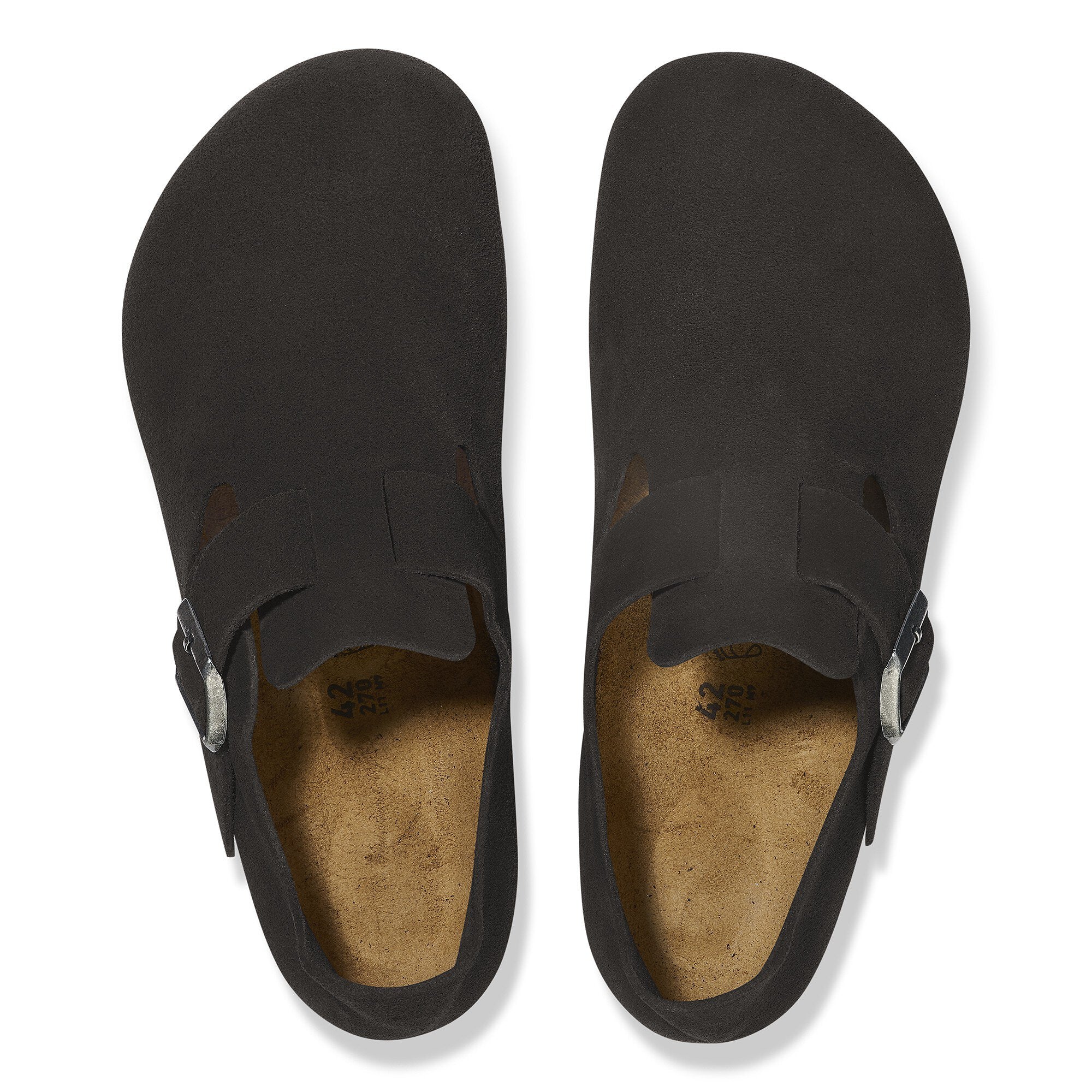 Men's  Birkethtnstock - London - Black Suede Leather