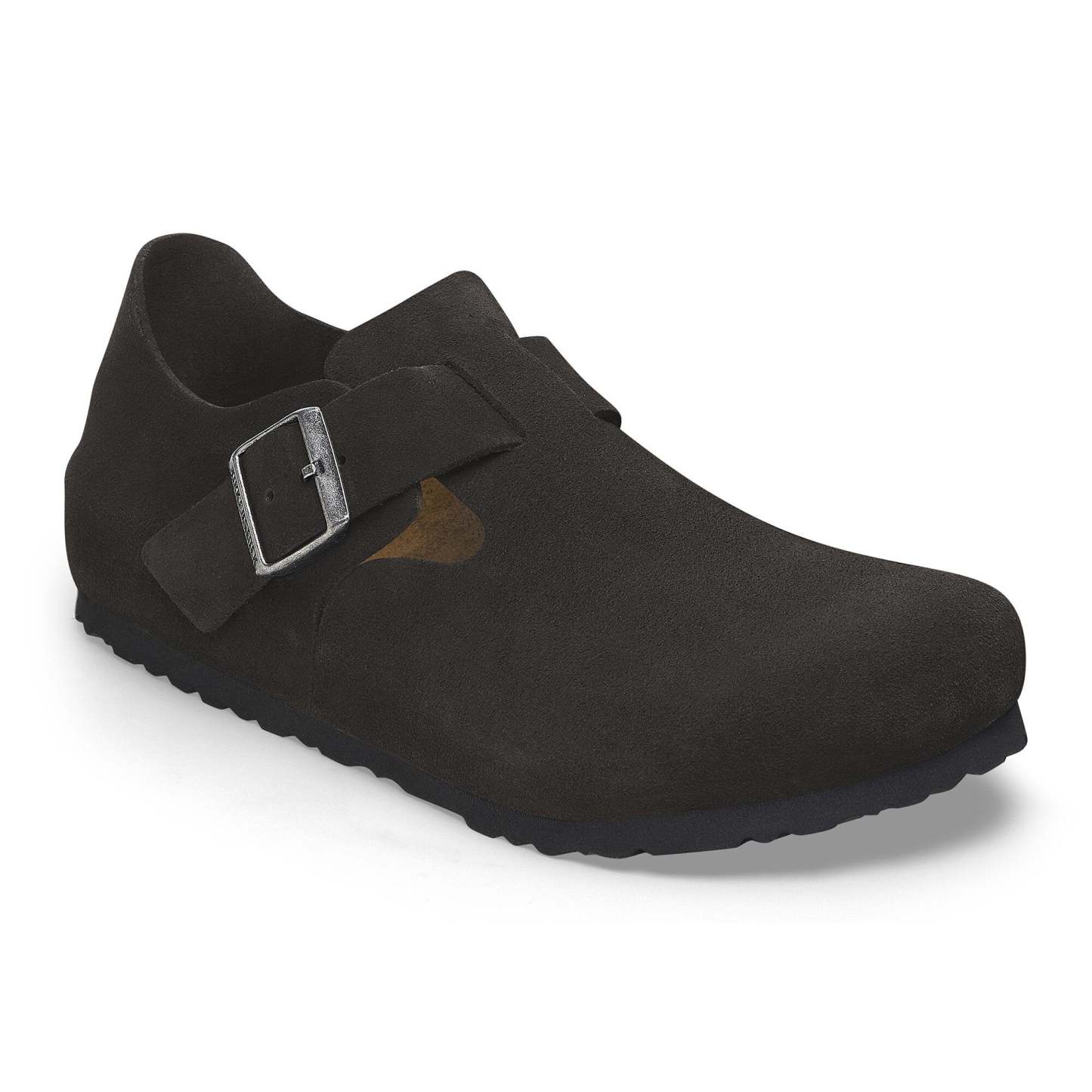 Men's Birkethtnstock - London - Black Suede Leather