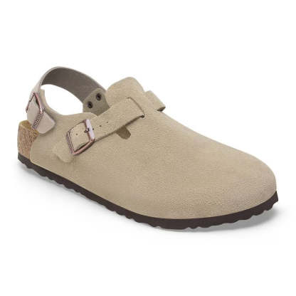Men's  Birkethtnstock - Tokio - Taupe Suede Leather