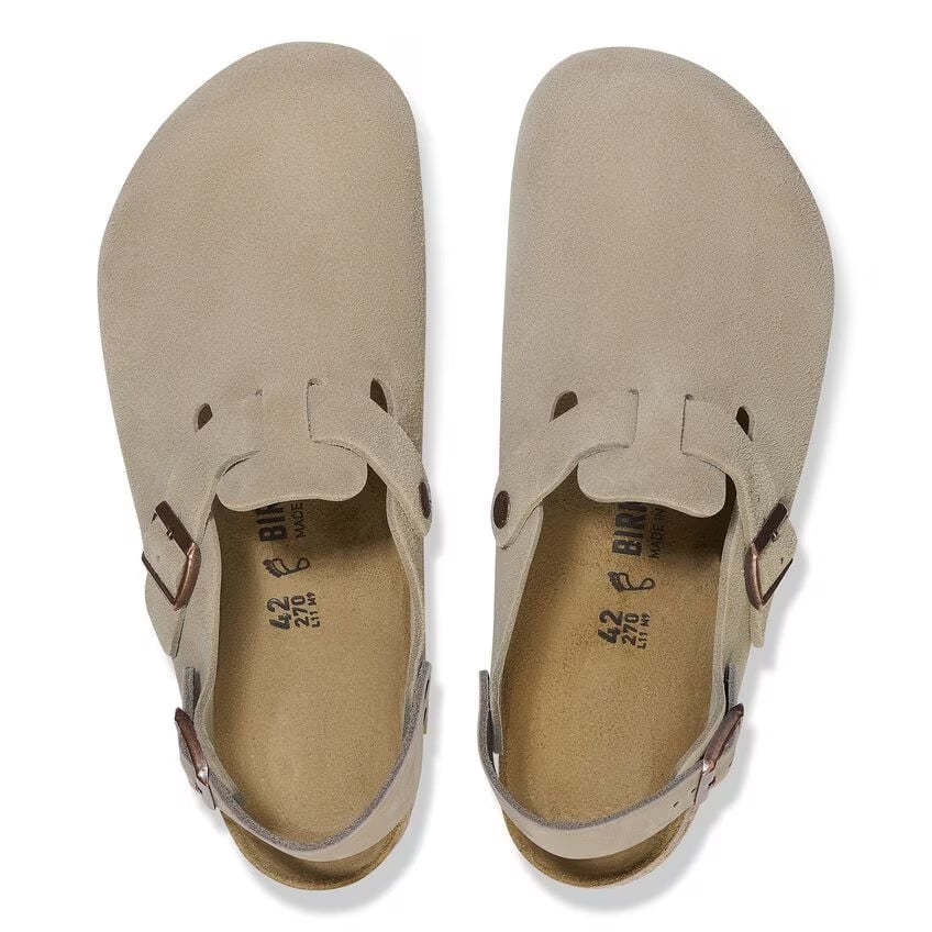 Men's  Birkethtnstock - Tokio - Taupe Suede Leather