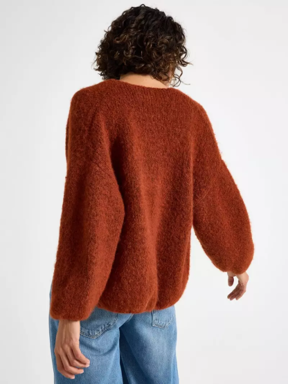Stickad cardigan