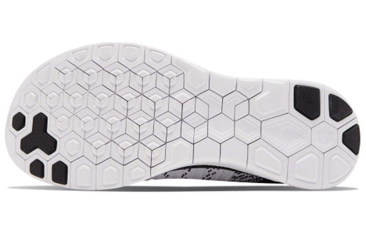 (WMNS) nithtKE Free Flyknit 4.0 'White Black' 631050-100