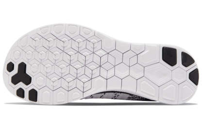 (WMNS) nithtKE Free Flyknit 4.0 'White Black' 631050-100