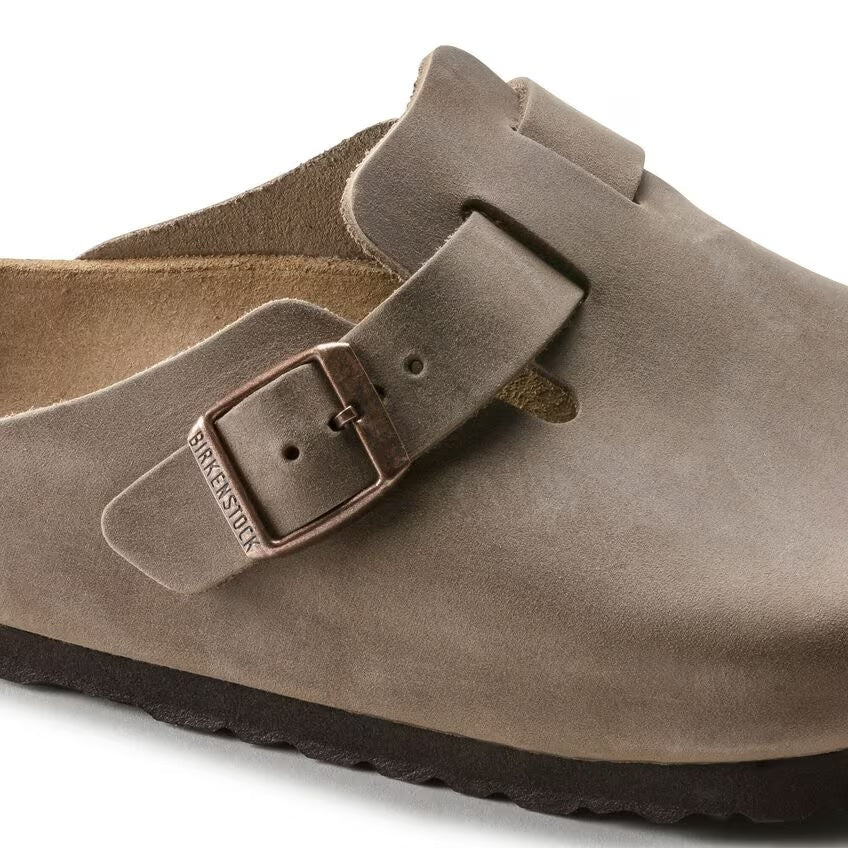 Men's  Birkethtnstock - Boston - Tobacco Brown Oiled Leather