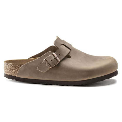Men's  Birkethtnstock - Boston - Tobacco Brown Oiled Leather