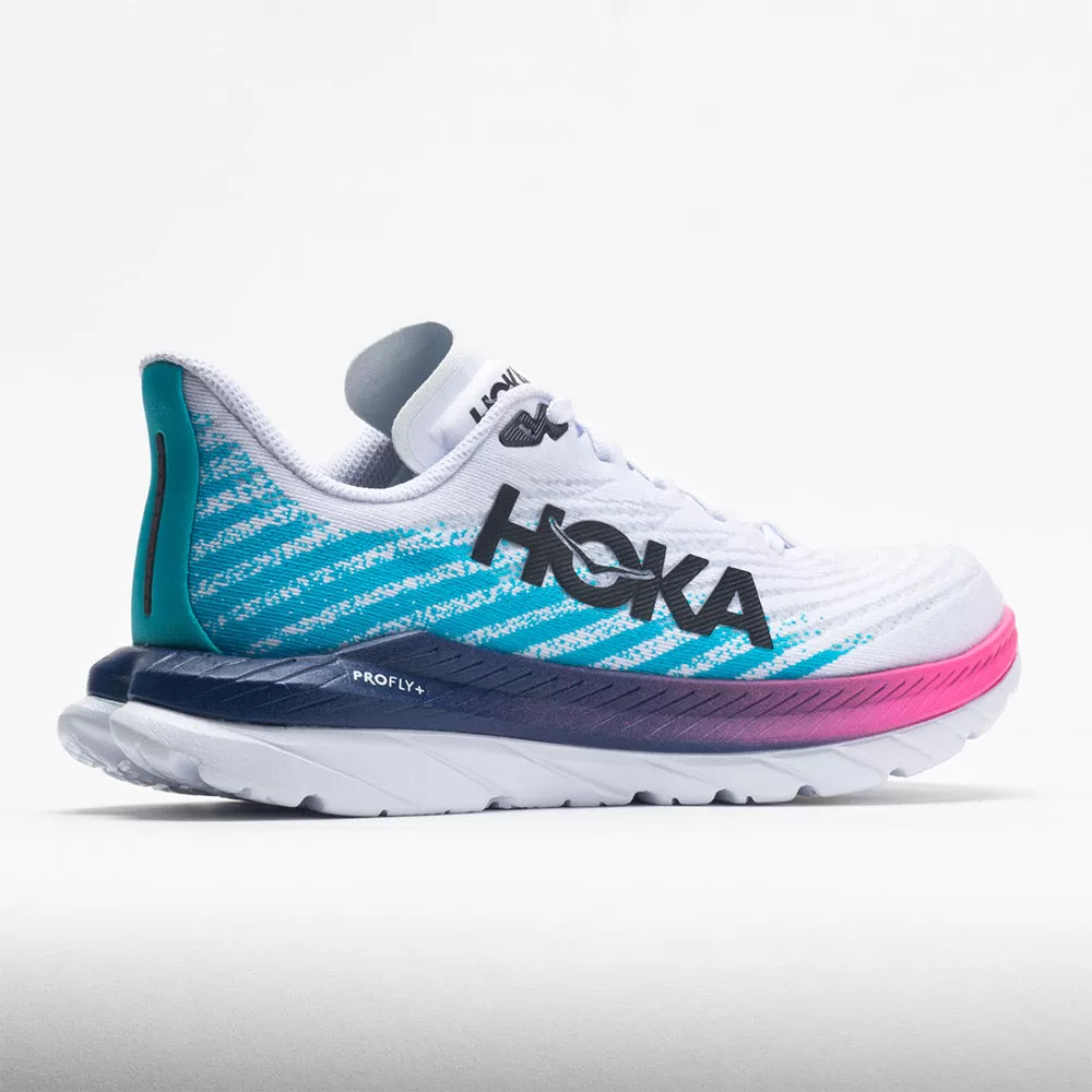 HOthtKA Mach 5 Women's White/Scuba Blue