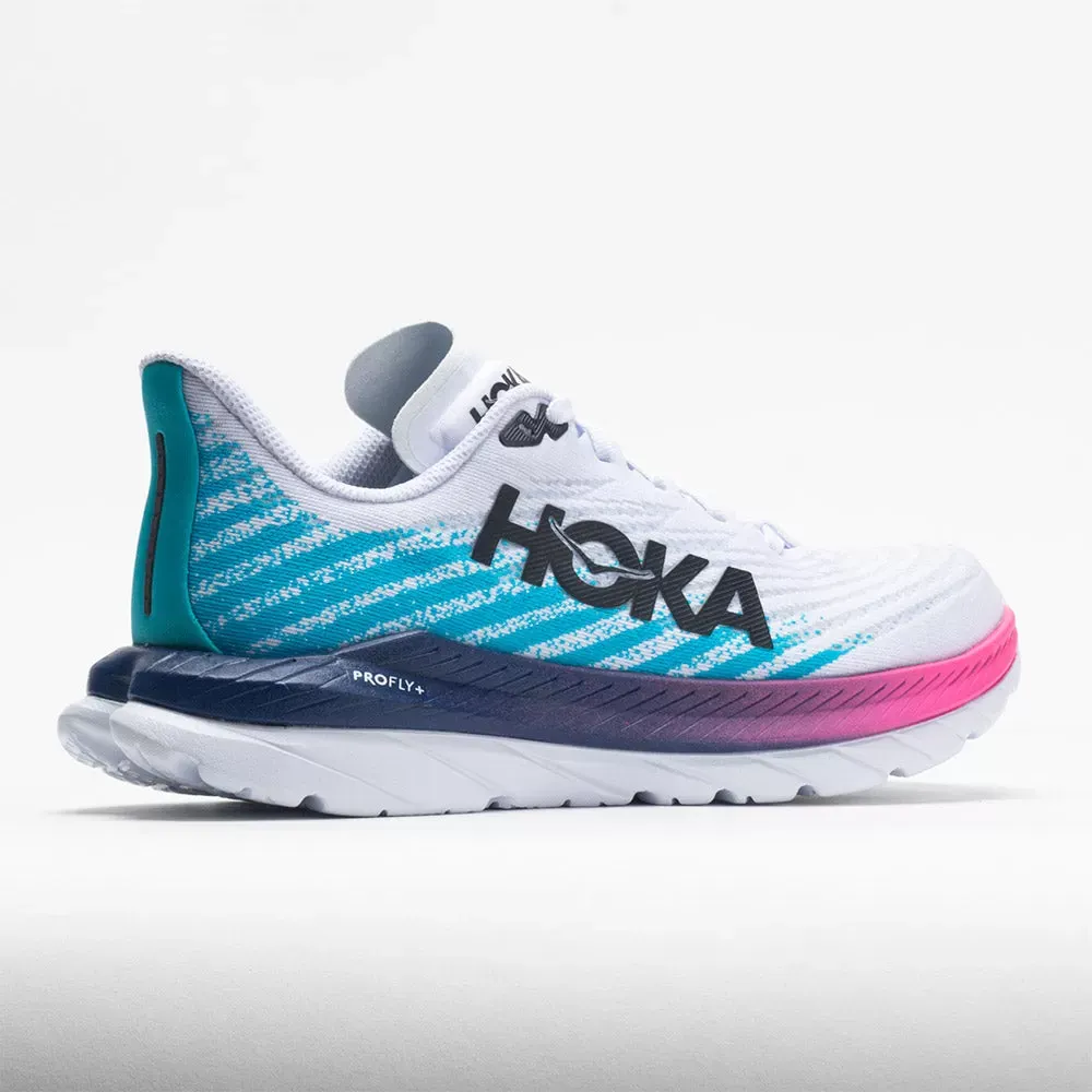 HOthtKA Mach 5 Women's White/Scuba Blue