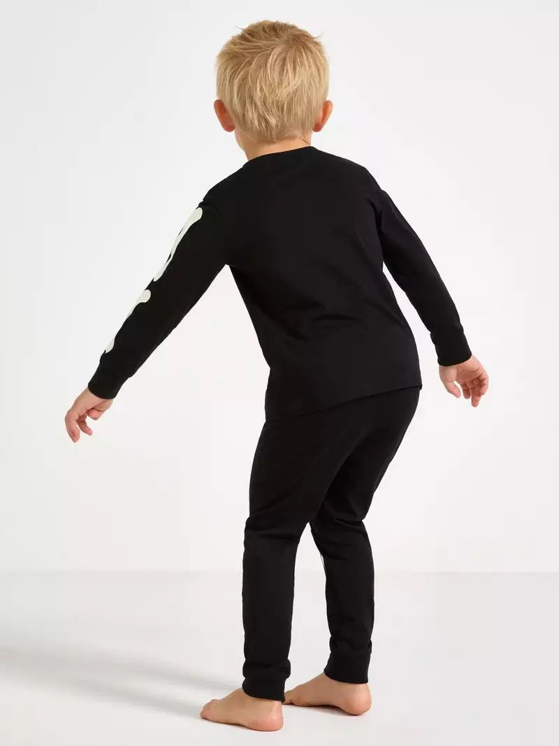 Pyjamasset med självlysande tryck