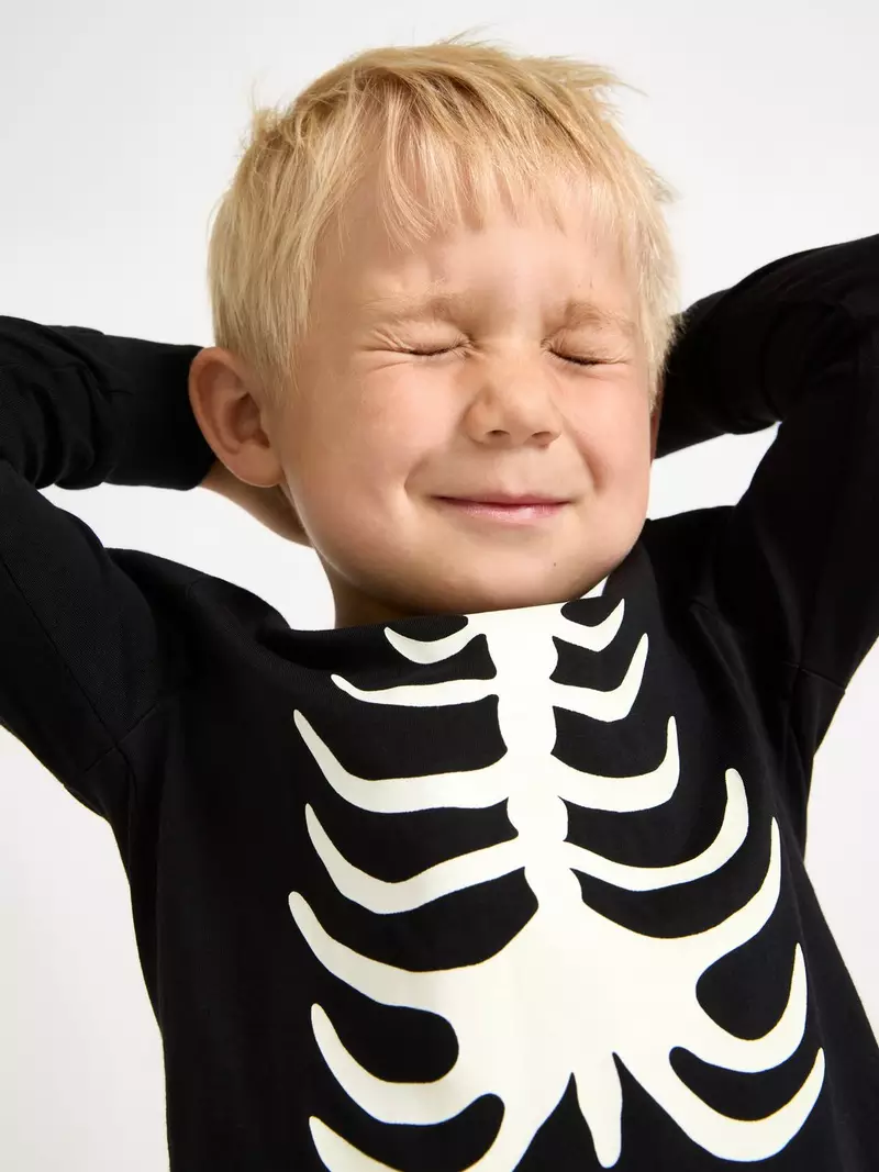 Pyjamasset med självlysande tryck