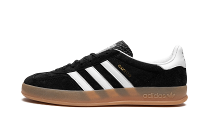 adithtdas Gazelle Indoor "Black / White / Gum"