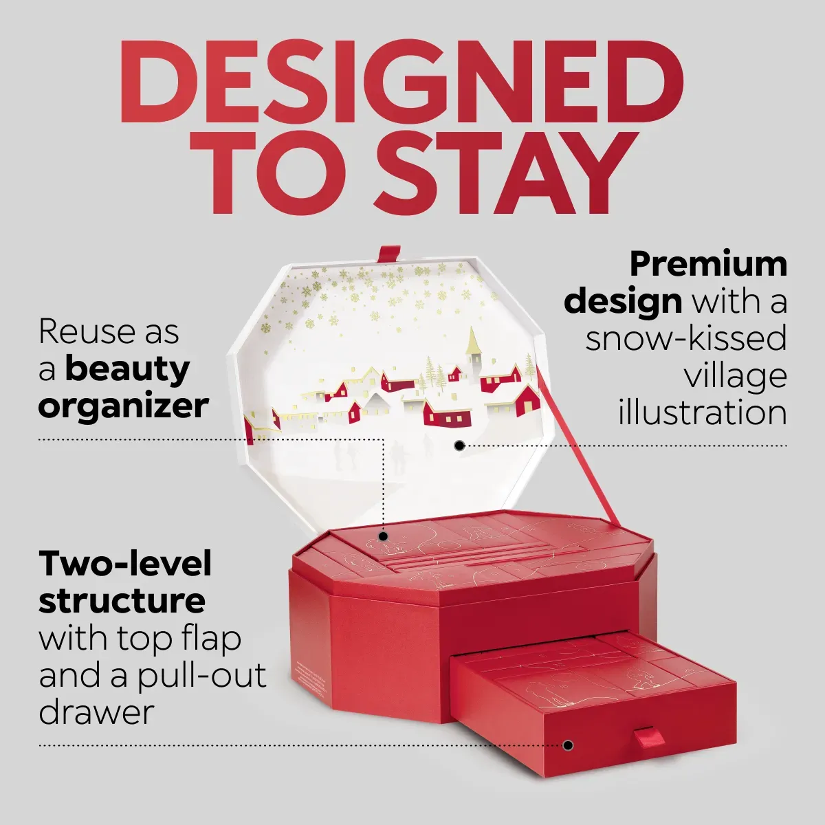 Snow-Kissed Holiday Advent Calendar