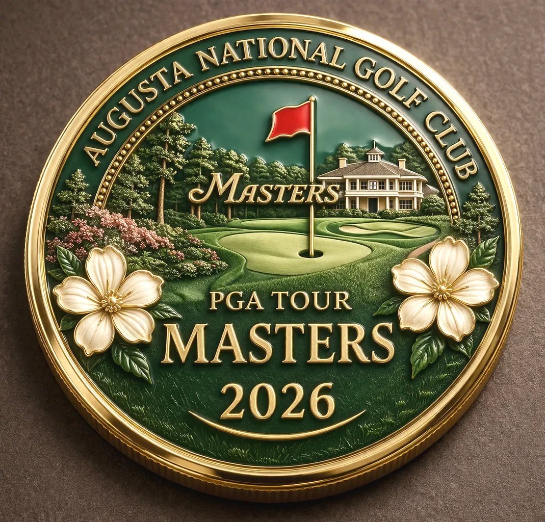 ⚡️Last Day 49% OFF🏌️‍♂️2026 Masters Commemorative Coin