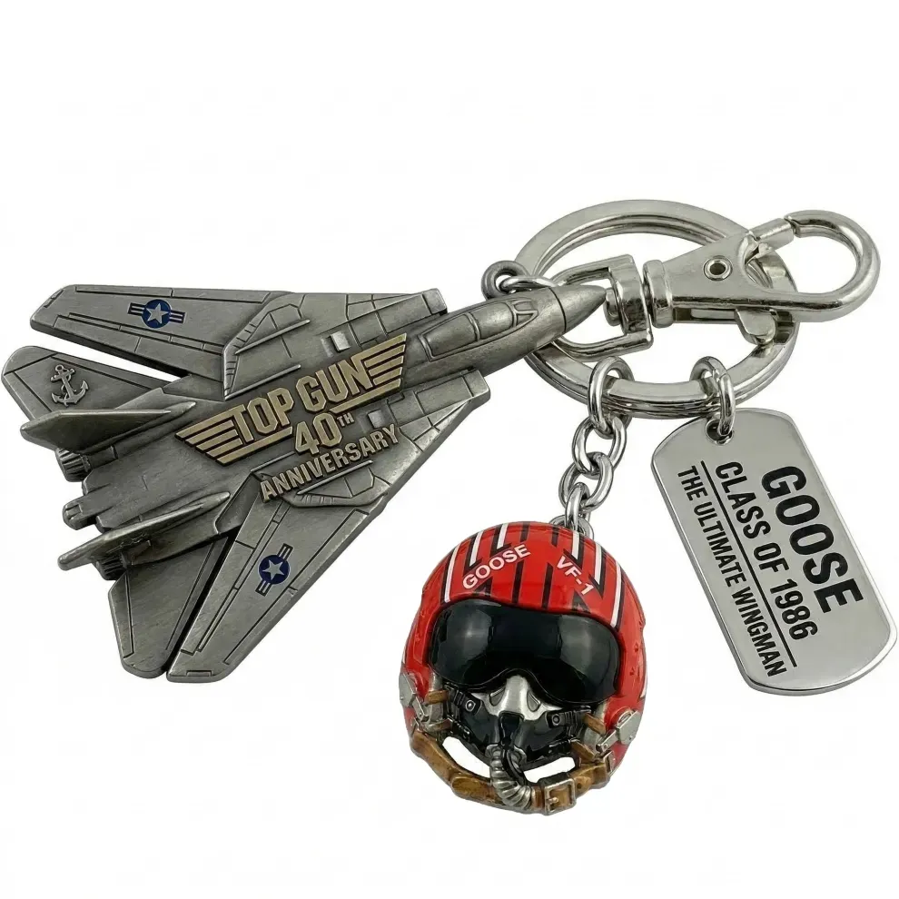 Top Gun 40th Anniversary Keychain