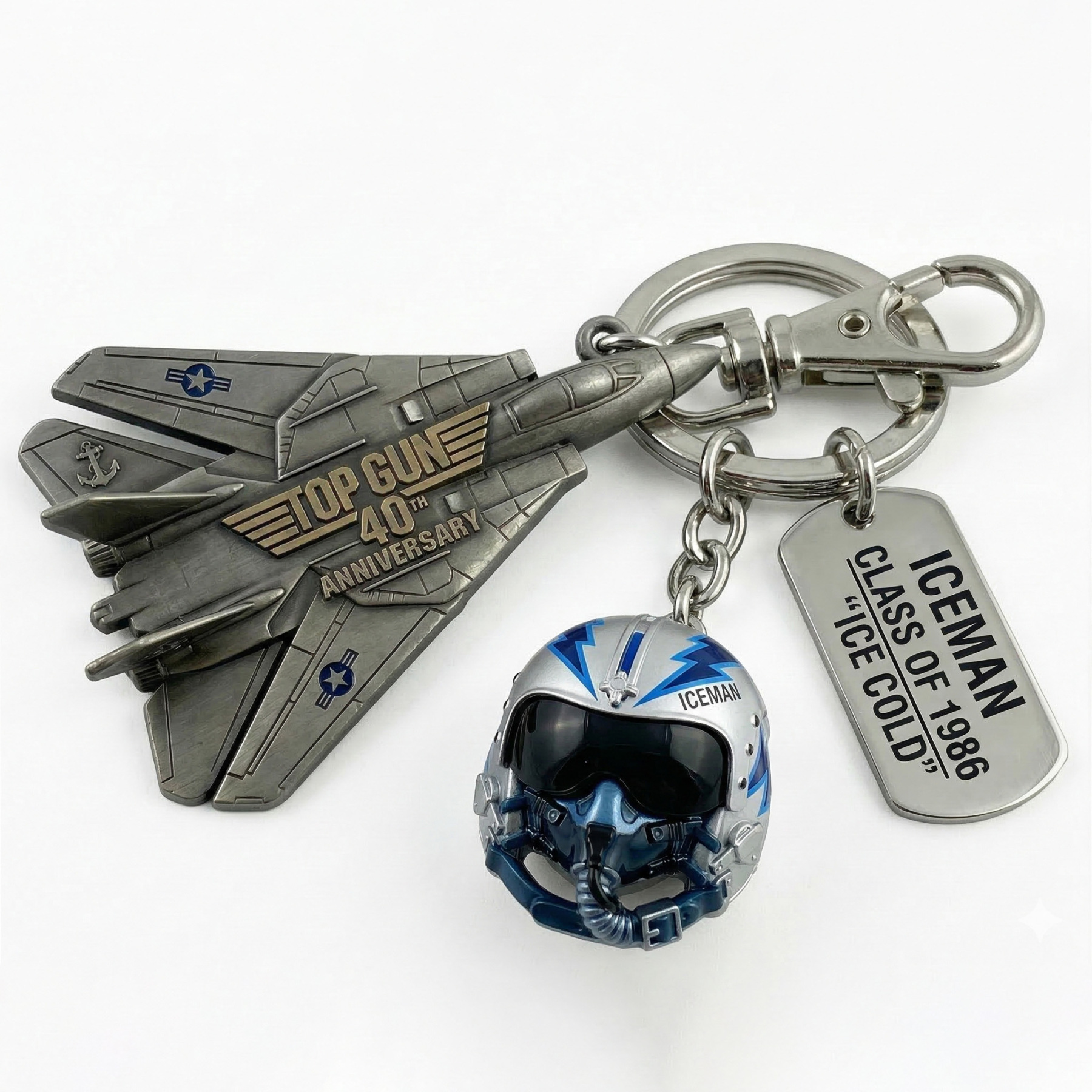 Top Gun 40th Anniversary Keychain