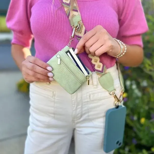 💖LAST DAY 50% OFF-PHONE STRAP WITH ZIPPERED POUCH