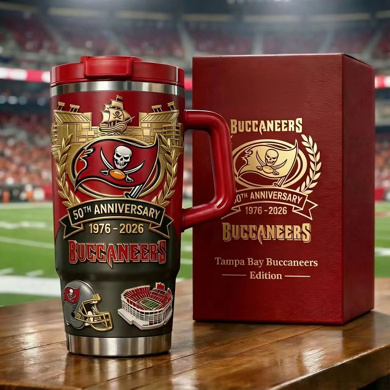 Buccaneers 50th Anniversary Limited Edition Tumbler