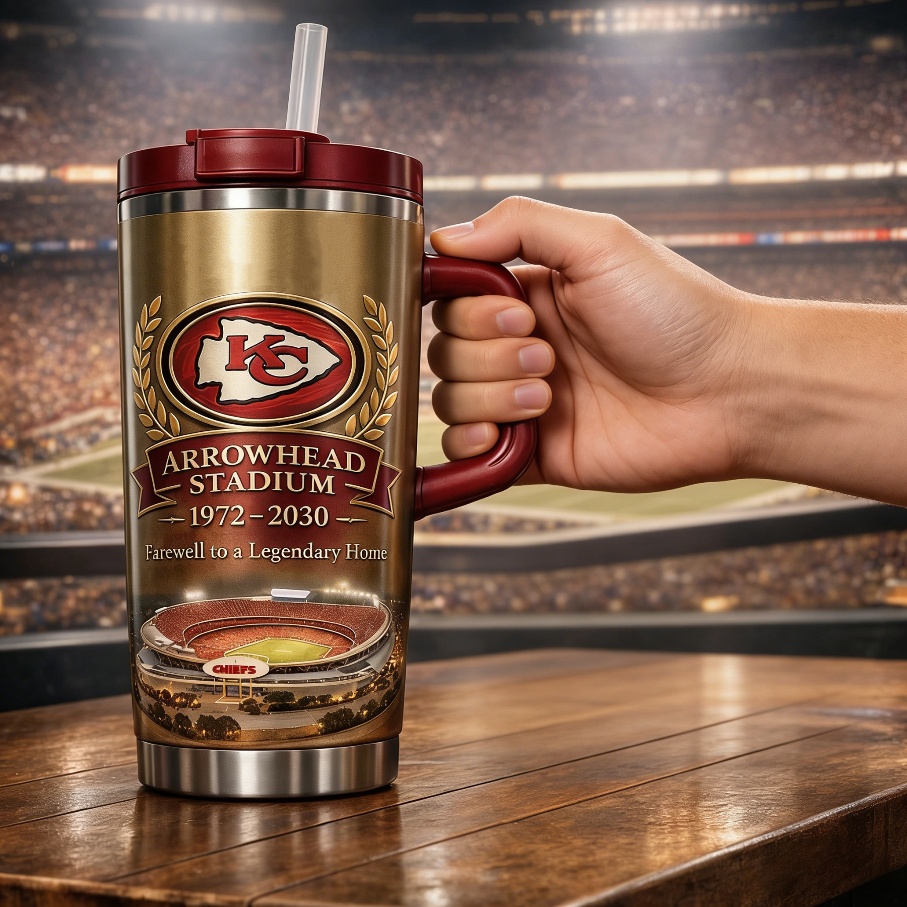 Arrowhead Stadium Insulated Tumbler