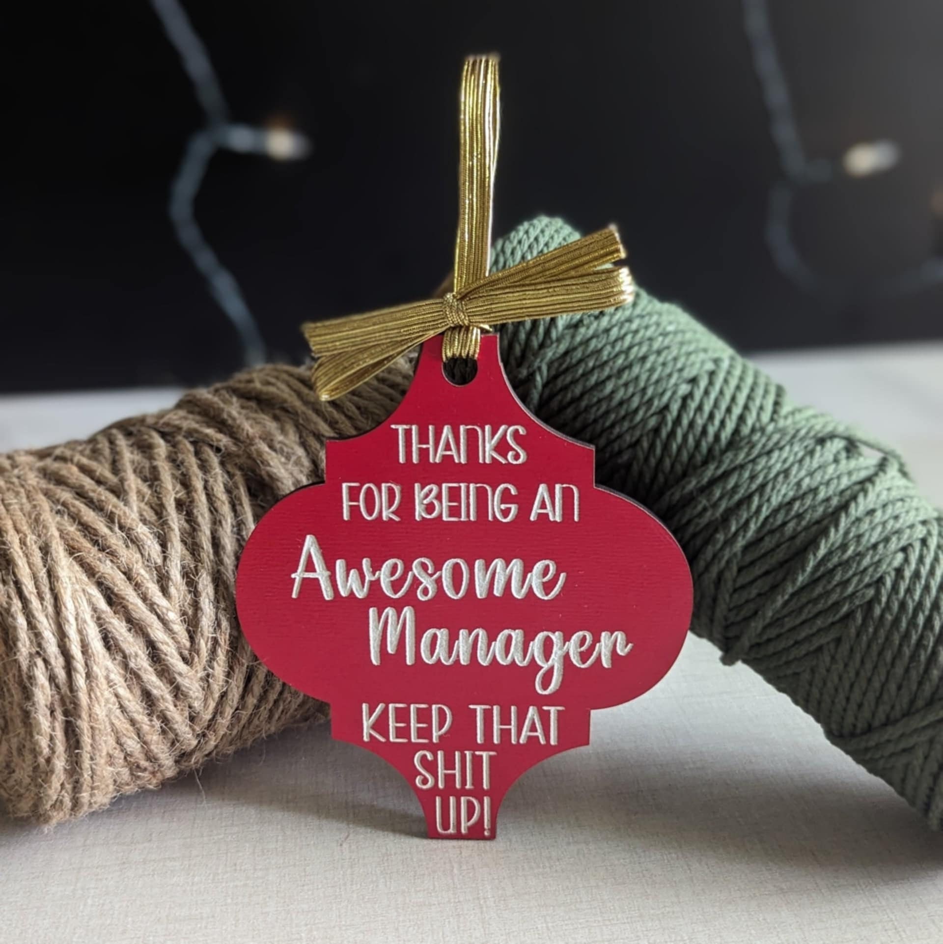 Funny Christmas Ornament Gift