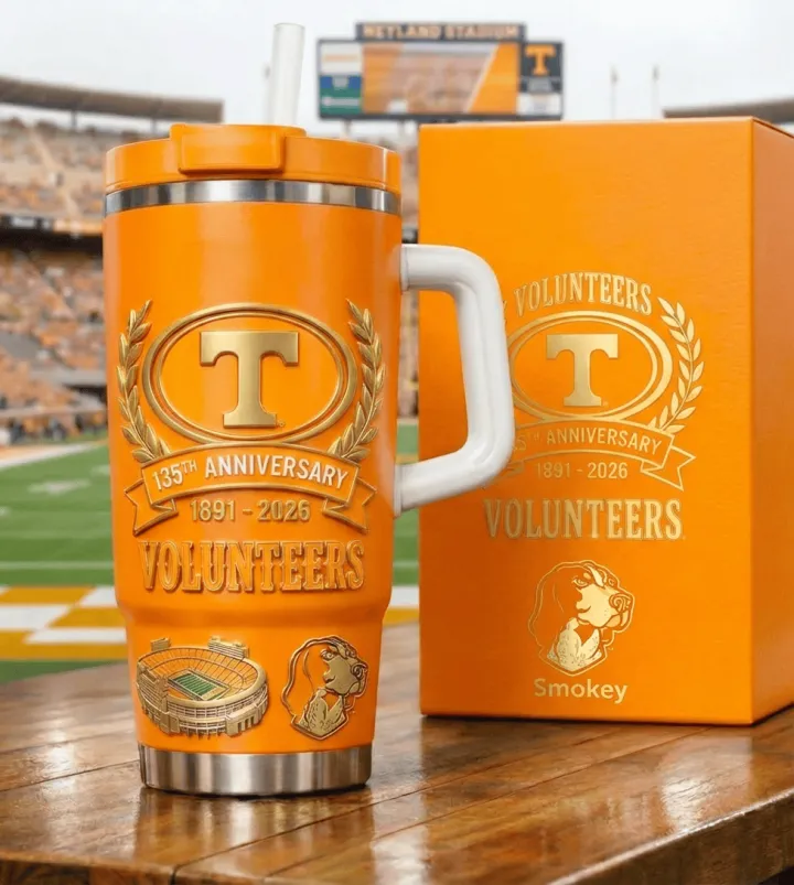 Tennessee Volunteers 135th Anniversary Collector's Edition Tumbler
