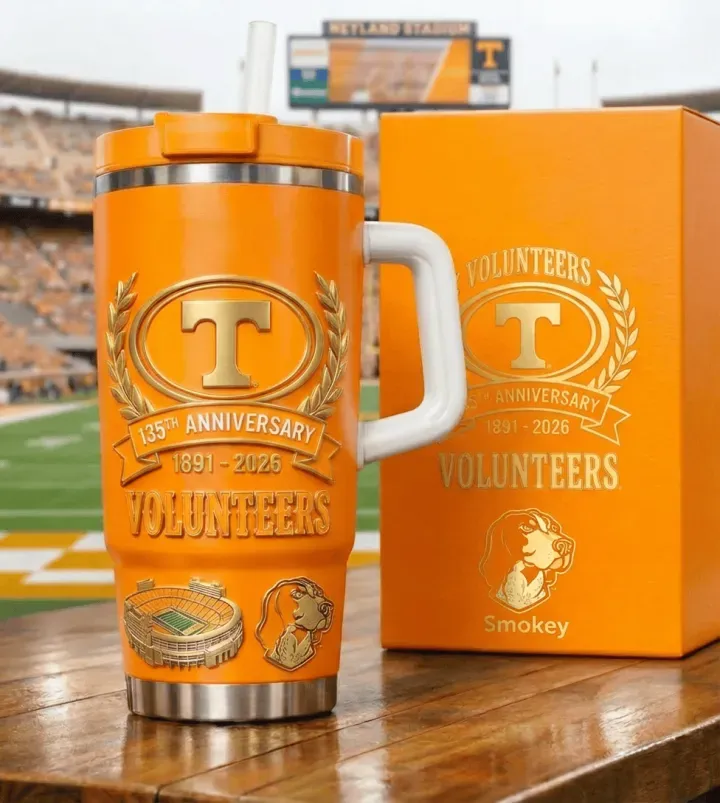 Tennessee Volunteers 135th Anniversary Collector's Edition Tumbler