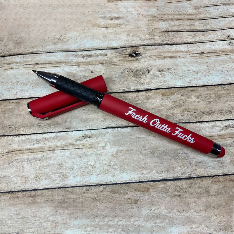 💝2023 CHRISTMAS GIFT - Fresh Outta Fucks Pad and Pen