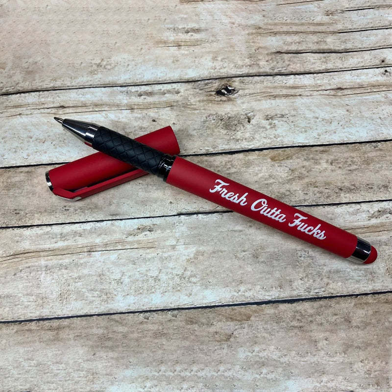 💝2023 CHRISTMAS GIFT - Fresh Outta Fucks Pad and Pen