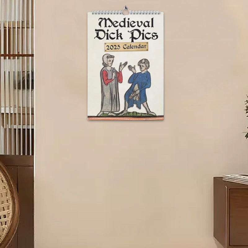 📅 Medieval Humor 2025 Wall Calendar
