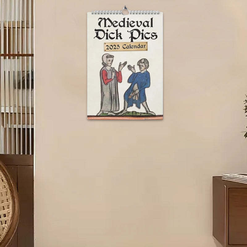 📅 Medieval Humor 2025 Wall Calendar