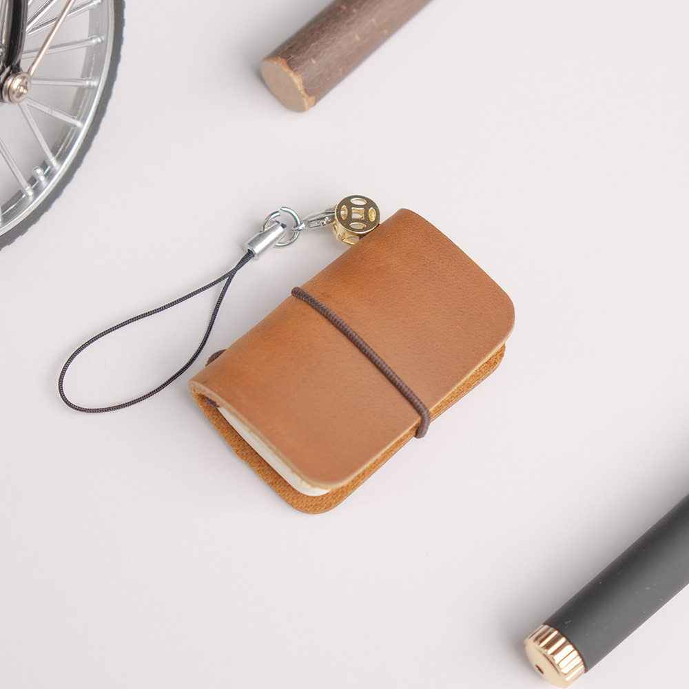 Mini Decorative Handwritten Leather Vintage Pocket Diary