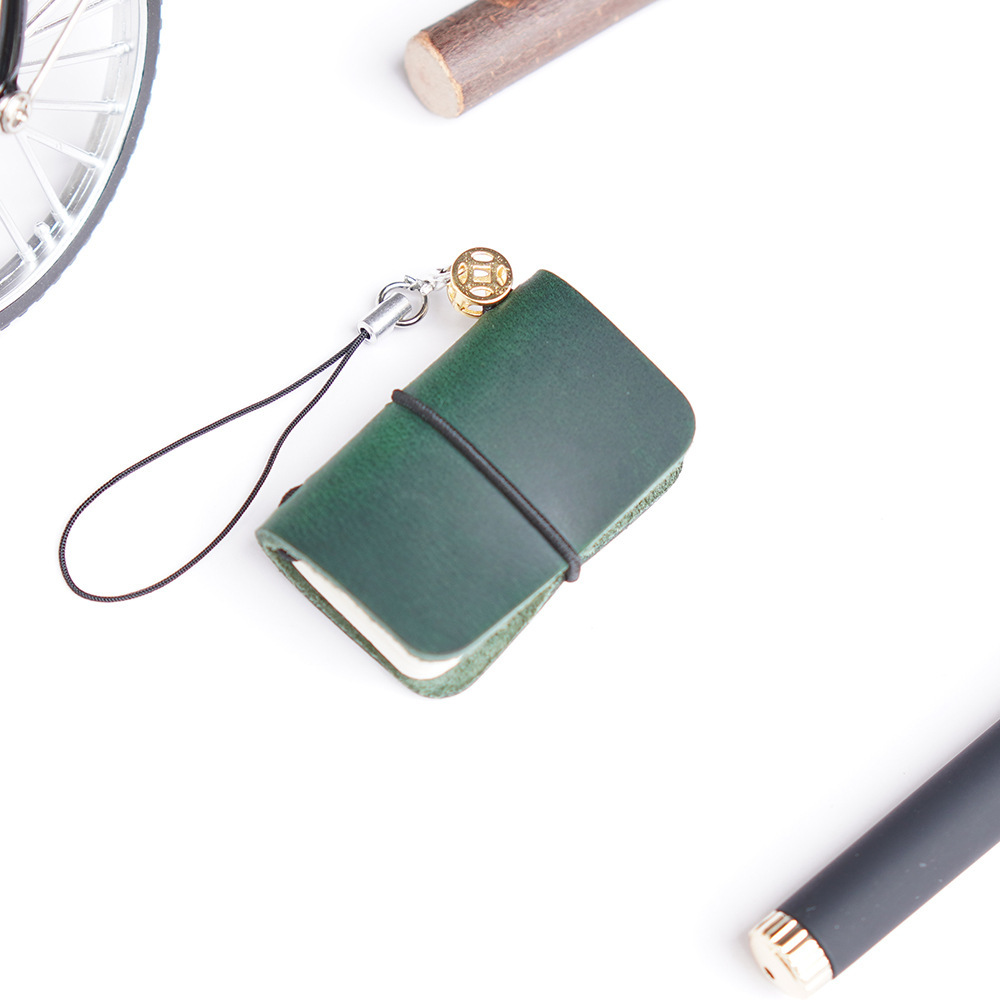 Mini Decorative Handwritten Leather Vintage Pocket Diary