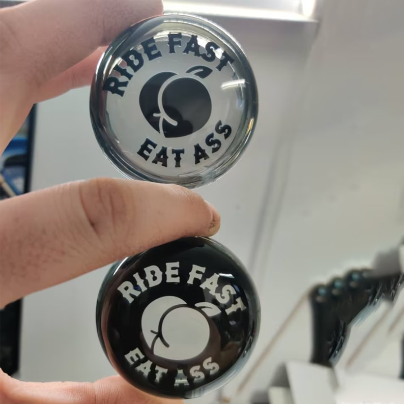 Funny Harley lens cover ( 1 pair )