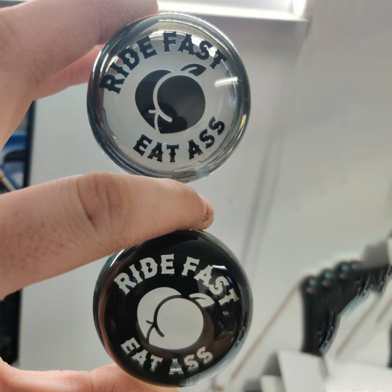 Funny Harley lens cover ( 1 pair )