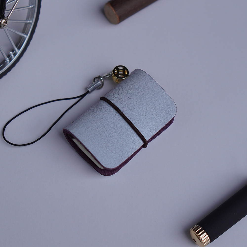 Mini Decorative Handwritten Leather Vintage Pocket Diary