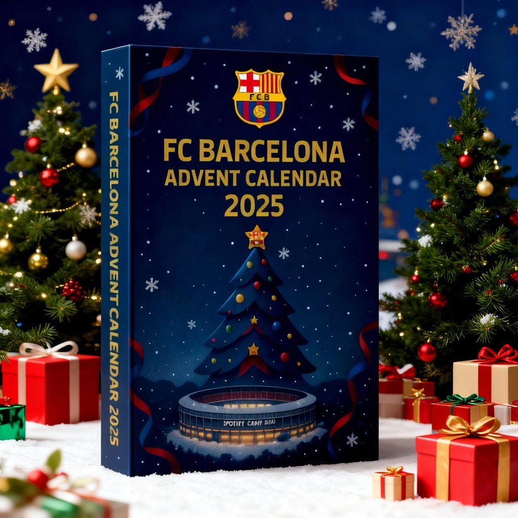 ⚽2025 FC Barcelona Advent Calendar
