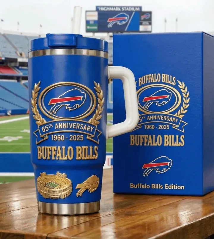Buffalo Bills 65th Anniversary Edition Tumbler