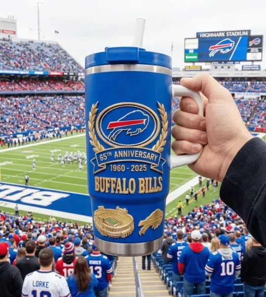 Buffalo Bills 65th Anniversary Edition Tumbler