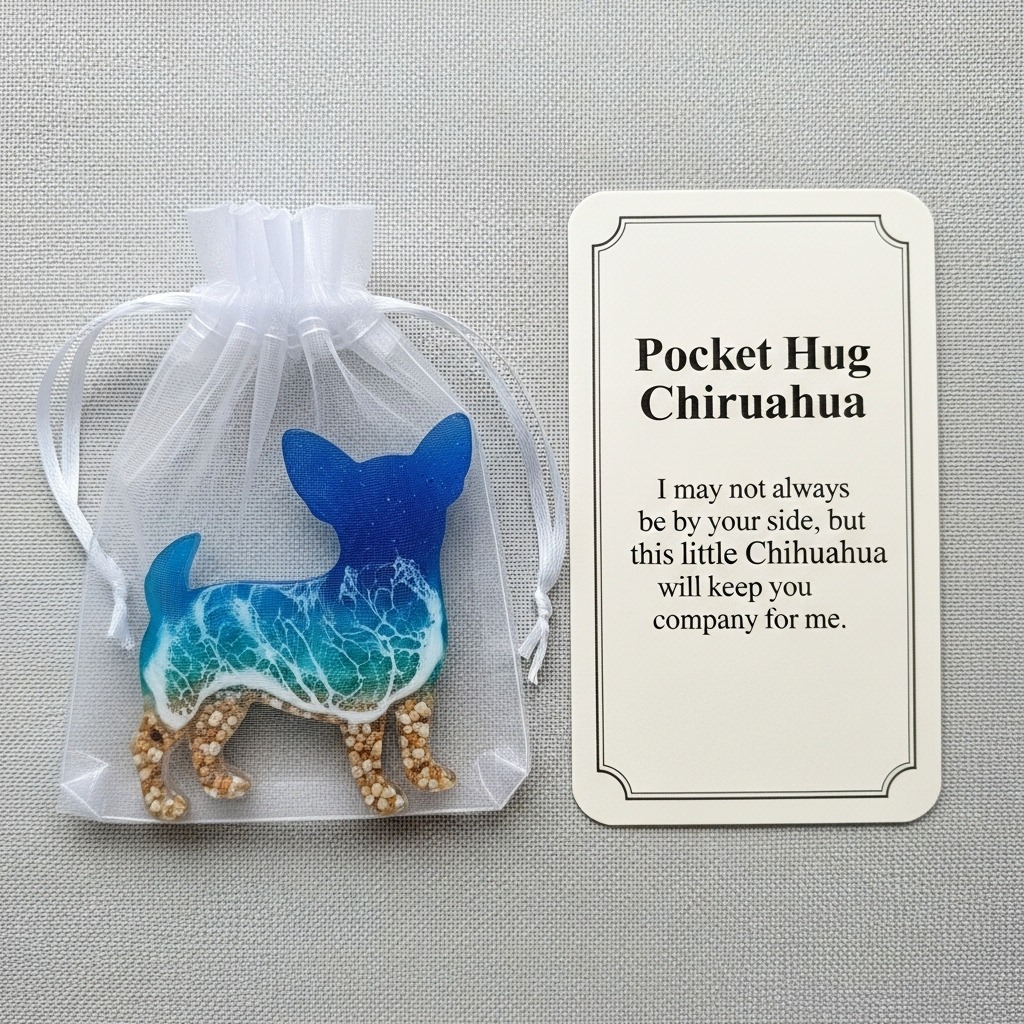 Angel Pocket Hug in Memory of the Dead