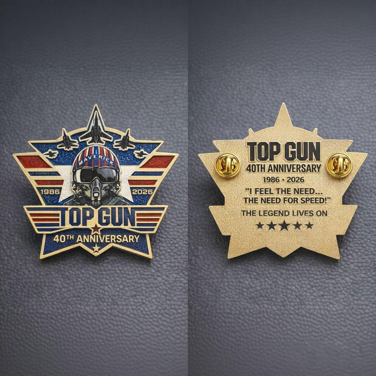 Top Gun 40th Anniversary Commemorative Pin