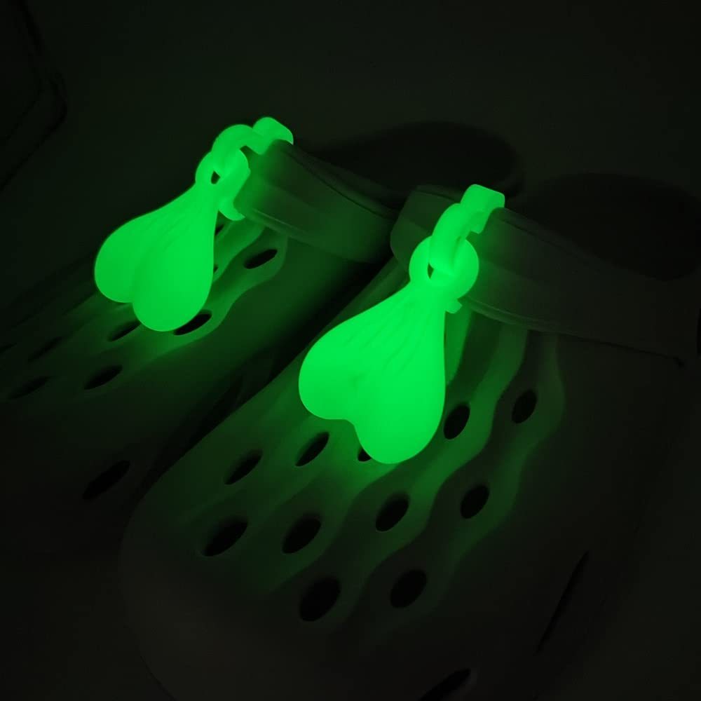 1 Pair Funny Shoes Decoration Penfant Croc Nuts Balls