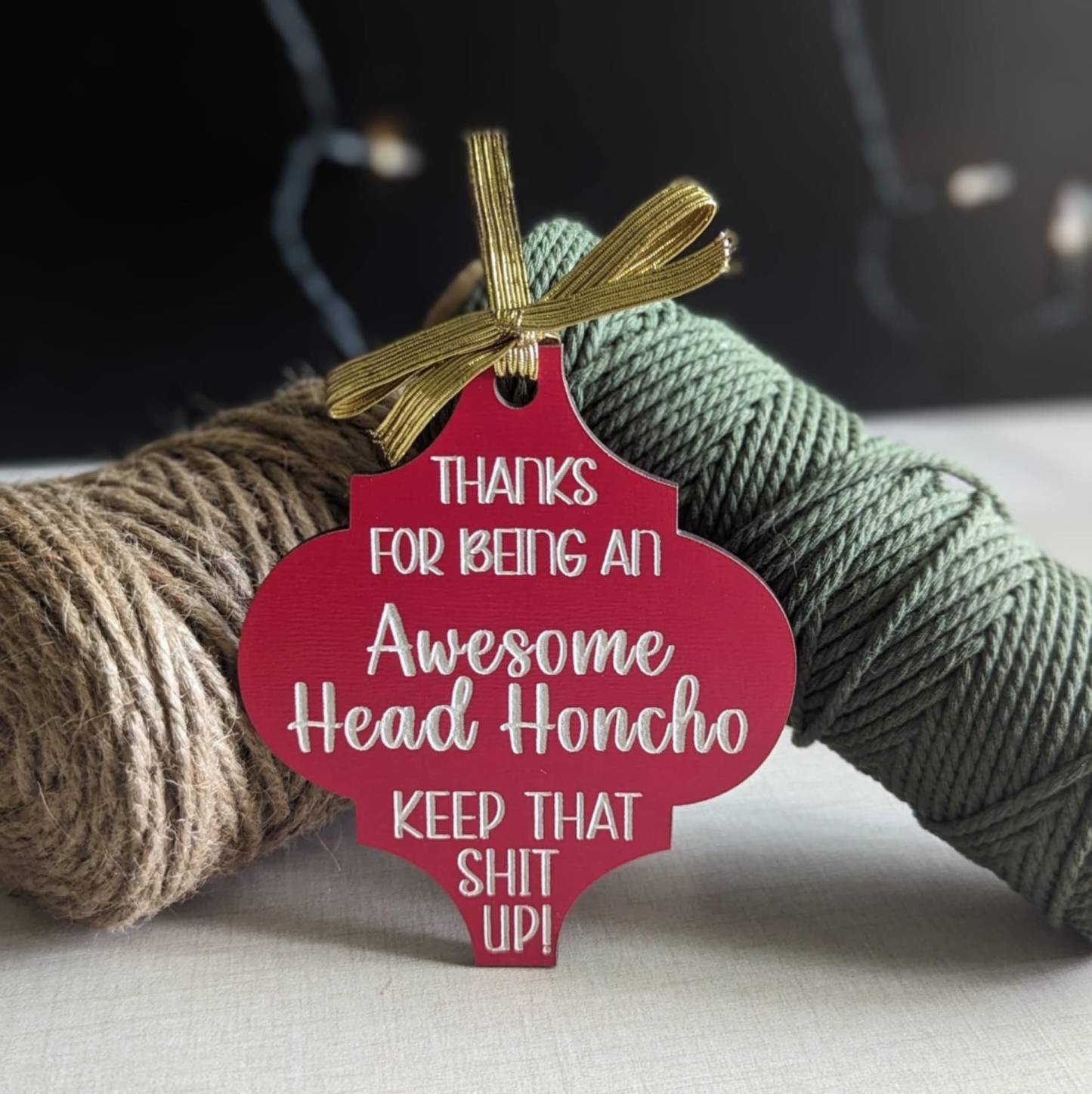 Funny Christmas Ornament Gift