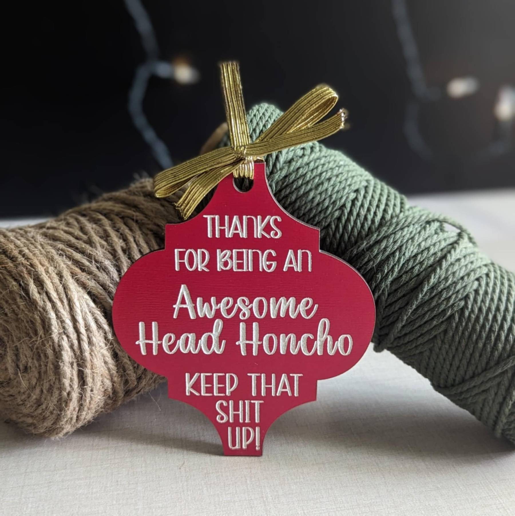 Funny Christmas Ornament Gift