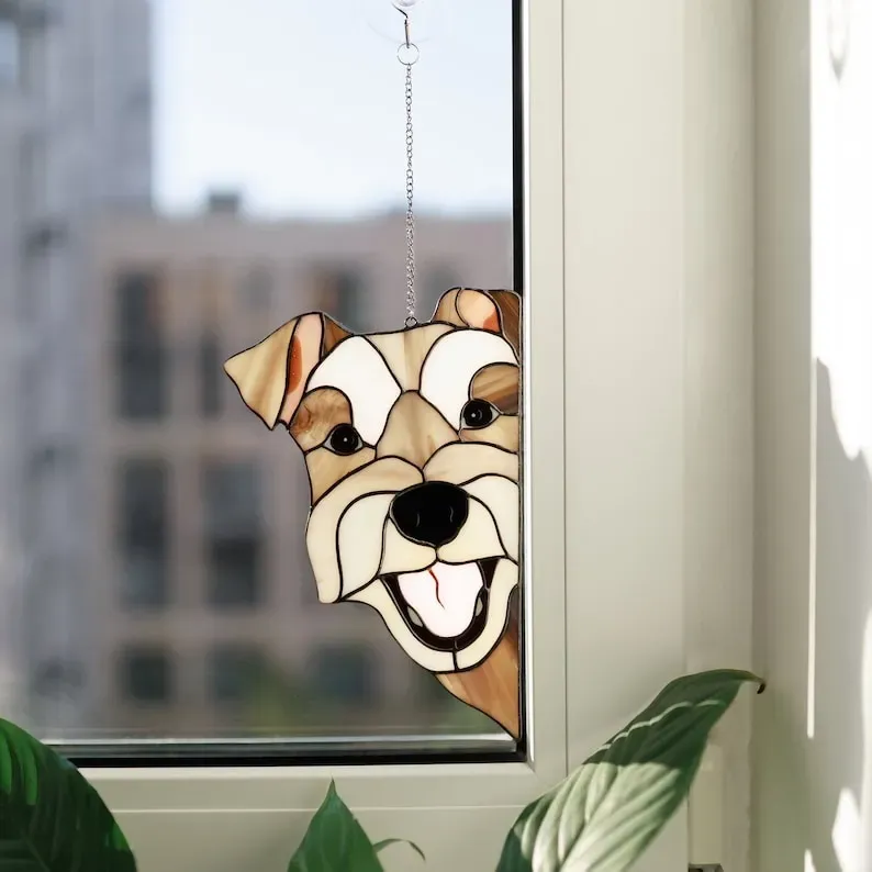 Funny Window Corner Decor - 🐶Peeping Dog