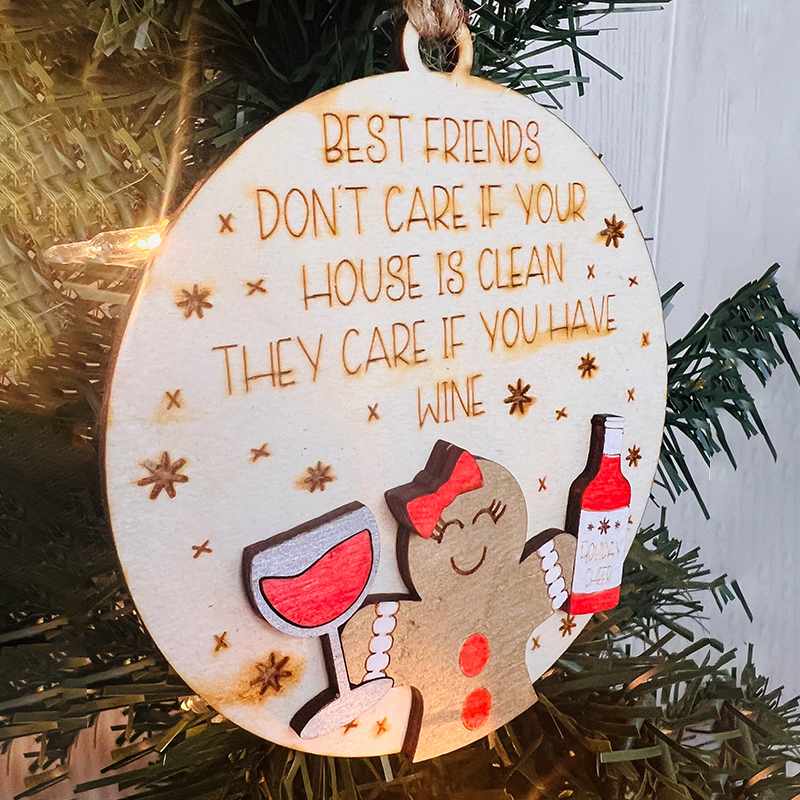 Handmade Wooden Christmas Decorations