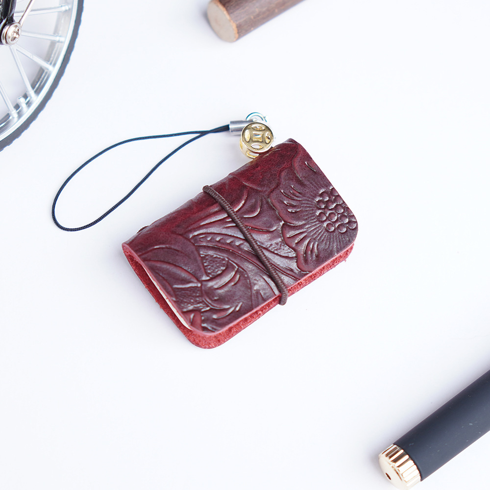 Mini Decorative Handwritten Leather Vintage Pocket Diary