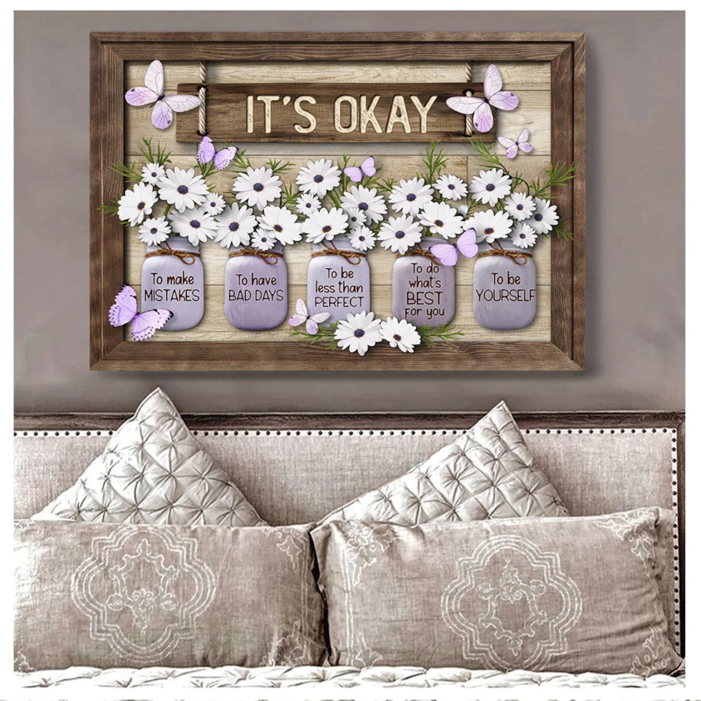 🦋Butterfly Sunflowers Wall Art🌻