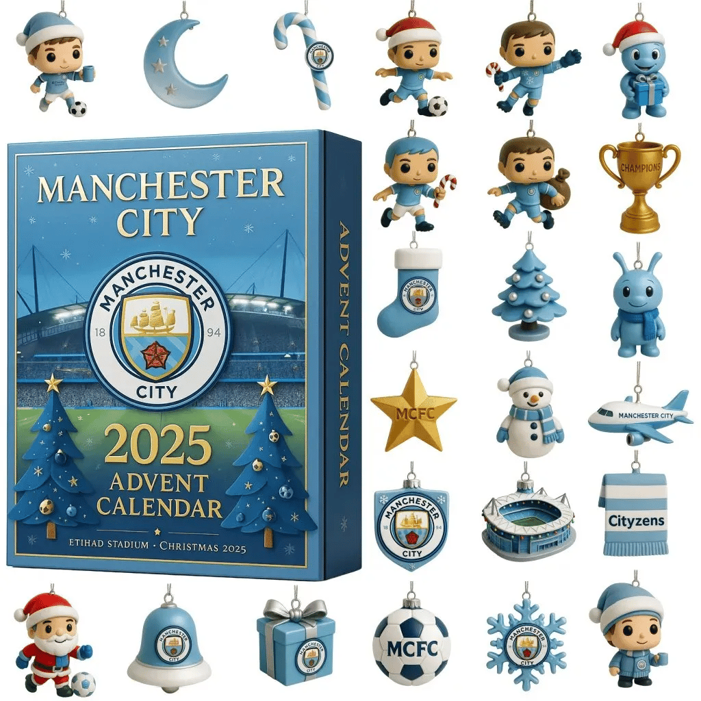⚽🎄 Manchester City 2025 Advent Calendar